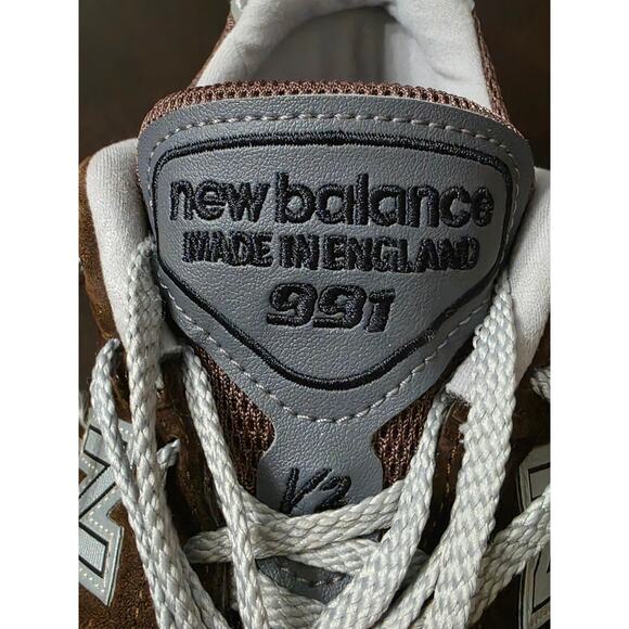 New Balance 991 V2 Made In England Pinecone Brown Sneakers Size US 7.5 EUR 40.5 main image 8